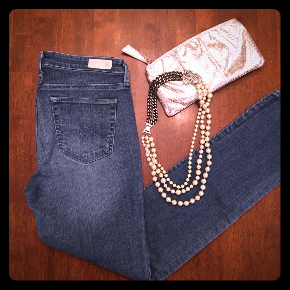 AG Prima Mid Rise Cigarette Jeans